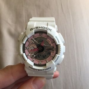 White G-shock Watch
